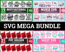 Load image into Gallery viewer, 1400 Giant SVG Bundle for Cricut svg cut files. - LoveMyCuttables.com
