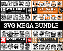 Load image into Gallery viewer, 1400 Giant SVG Bundle for Cricut svg cut files. - LoveMyCuttables.com
