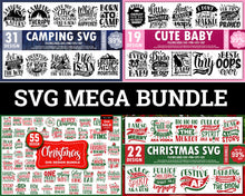 Load image into Gallery viewer, 1400 Giant SVG Bundle for Cricut svg cut files. - LoveMyCuttables.com
