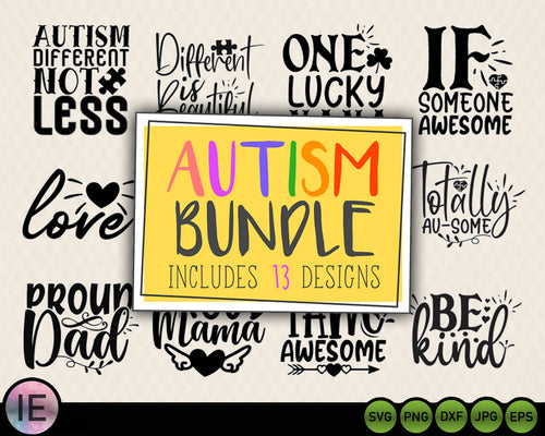 Autism Awareness Svg Bundle - LoveMyCuttables.com