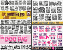 Load image into Gallery viewer, 565 Huge Svg Bundle Design Pack for Cricut - LoveMyCuttables.com
