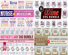 Load image into Gallery viewer, 2500 Mega SVG Bundle Cut Files
