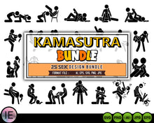 Load image into Gallery viewer, Kamasutra Bundle Sexual Positions SVG Fuck Positions svg - LoveMyCuttables.com
