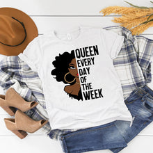 Load image into Gallery viewer, Queen Every Day of the Week Short-Sleeve T-Shirt - LoveMyCuttables.com
