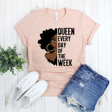 Load image into Gallery viewer, Queen Every Day of the Week Short-Sleeve T-Shirt - LoveMyCuttables.com
