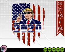 Load image into Gallery viewer, Trump Svg Merica Shirt Printable Design Png - LoveMyCuttables.com
