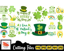 Load image into Gallery viewer, St Patricks Day Svg Bundle for Cricut Lucky Svg - LoveMyCuttables.com
