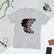 Load image into Gallery viewer, Queen Every Day of the Week Short-Sleeve T-Shirt - LoveMyCuttables.com
